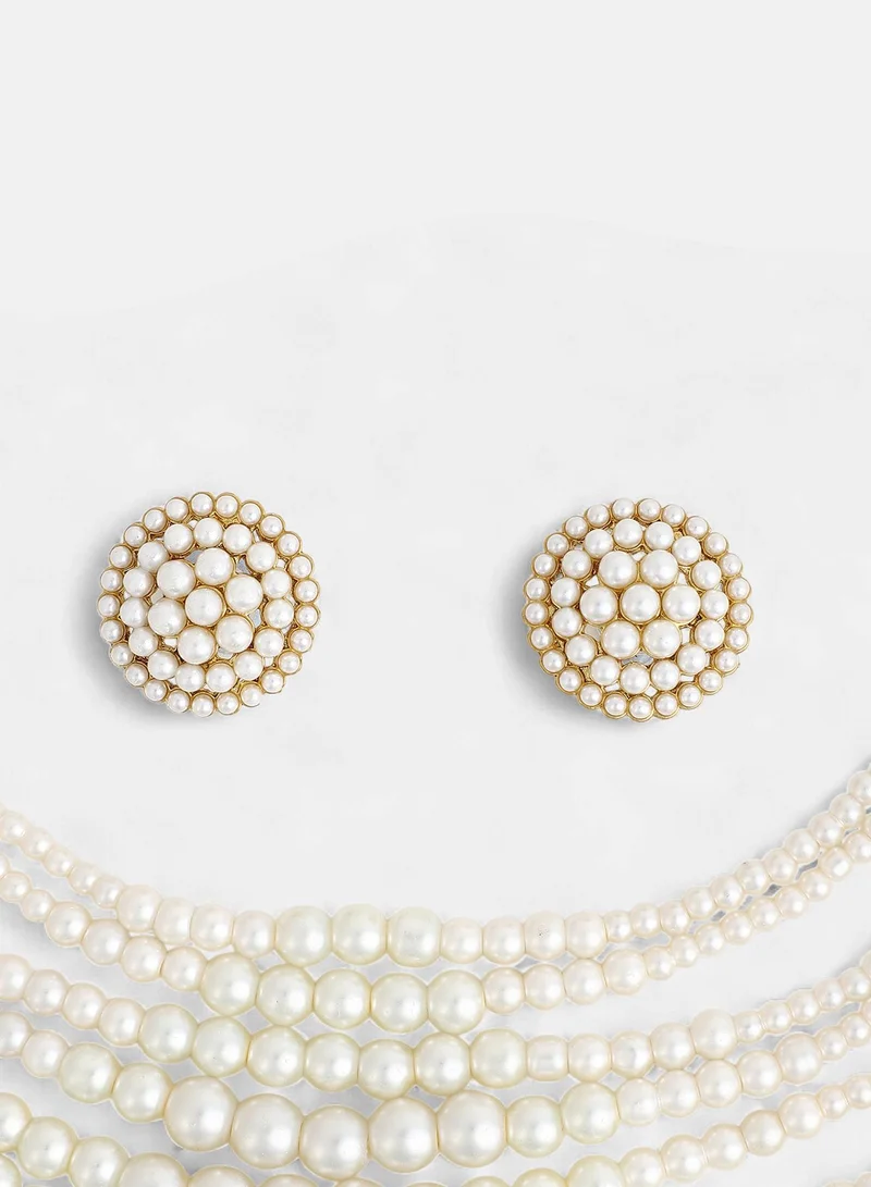 SOHI Rayna Artificial Jewellery Set