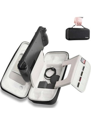 Carrying Case For Steam Deck And Rog Ally Hard Travel Protective Case Large Storage Shell For Steam Deck Console Sd Card Ac Charger And Other Accessories With Stand And Handle Black - pzsku/ZB5A8329D142AA5F82B77Z/45/_/1731420181/f3ab2f43-f3cb-4bbf-afa7-b80e53e5ffd4