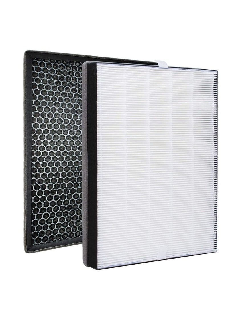 HOFEESEA Replacement HEPA and carbon filter FY2422 FY2420 for Philips air purifier AC2887 AC2889 C2882 AC2878 C3824 AC3822  - Image 1