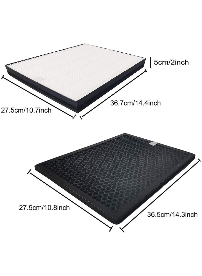 HOFEESEA Replacement HEPA and carbon filter FY2422 FY2420 for Philips air purifier AC2887 AC2889 C2882 AC2878 C3824 AC3822  - Image 3
