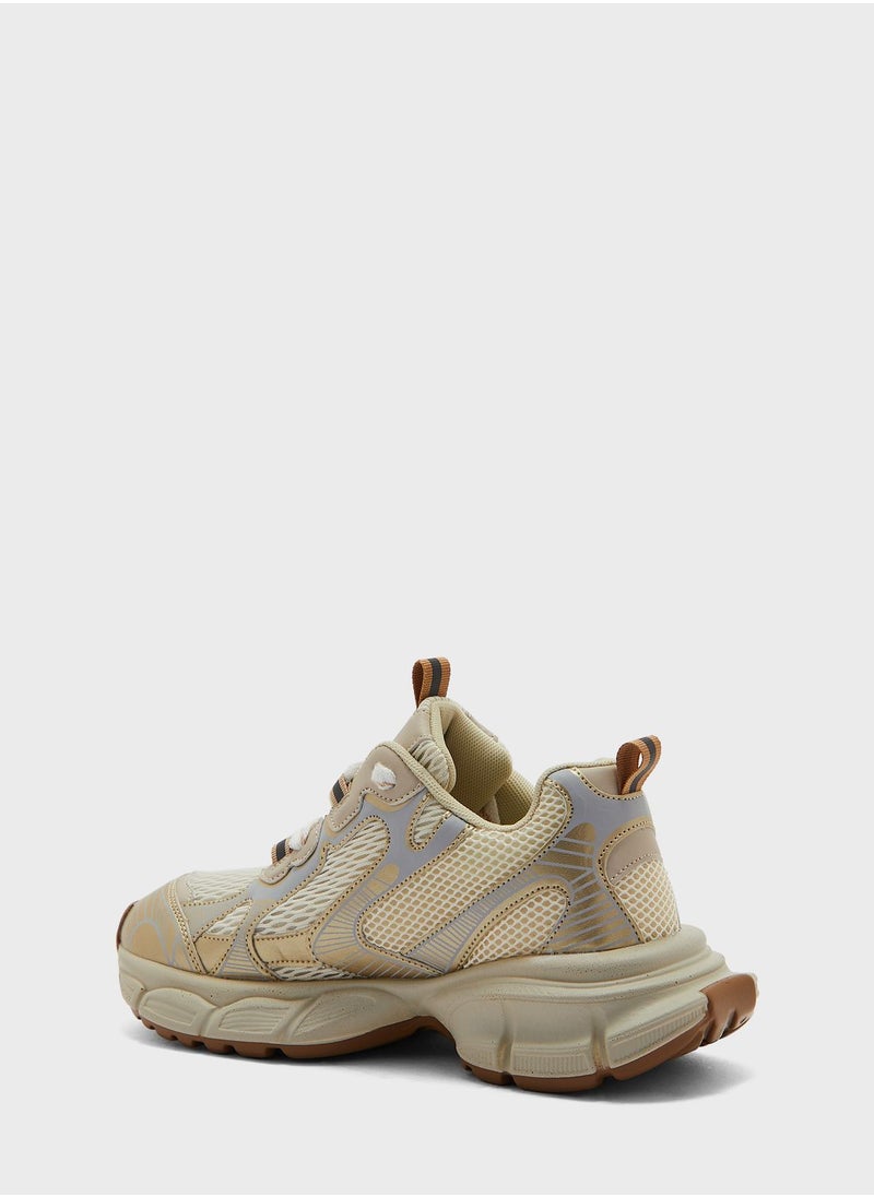 Ginger - Metallic Textured Sneaker - Image 1