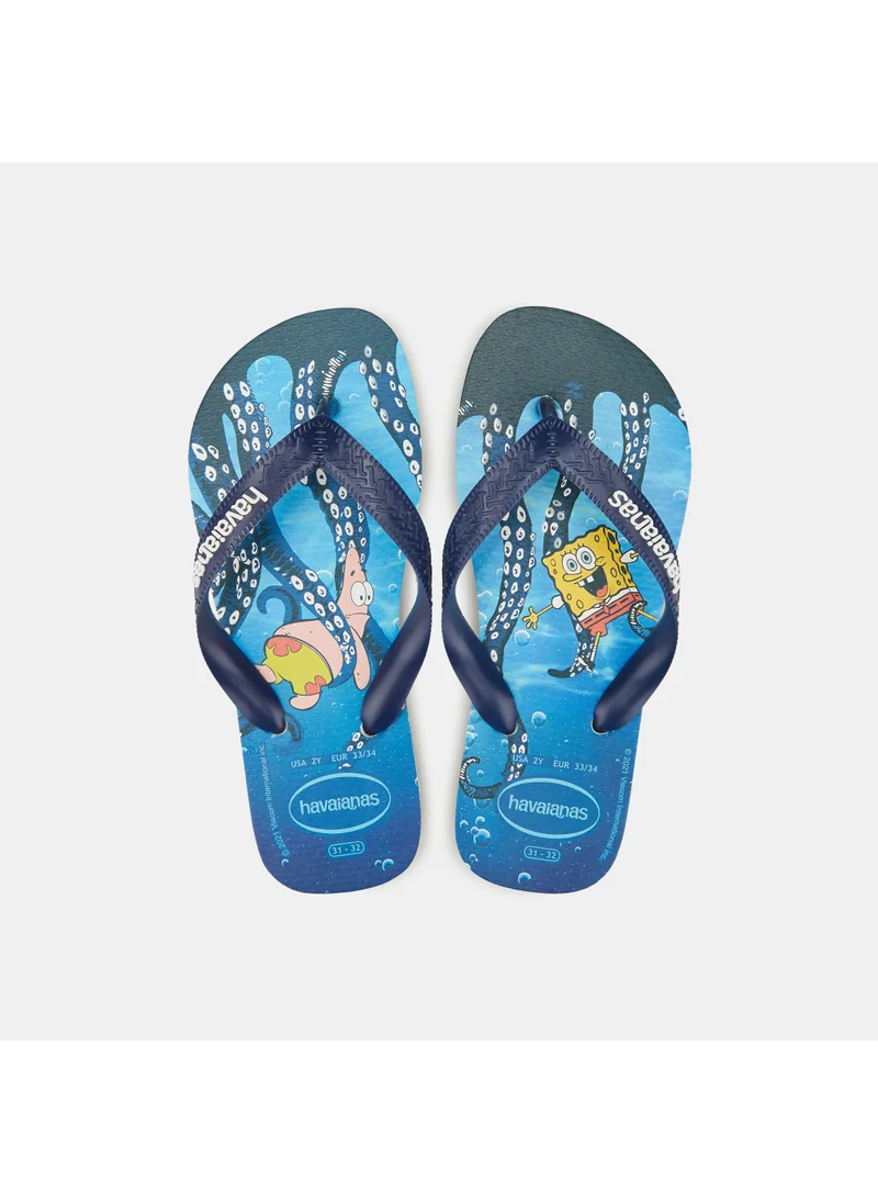 havaianas Kids Top SpongeBob SquarePants Flip Flops