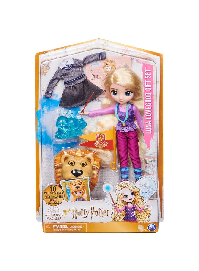 WIZARDING WORLD Harry Potter 8Inch Luna Lovegood Gift Set With 2 Outfits 5 Doll Accessories Kids Toys For Ages 5 And Up - Image 2