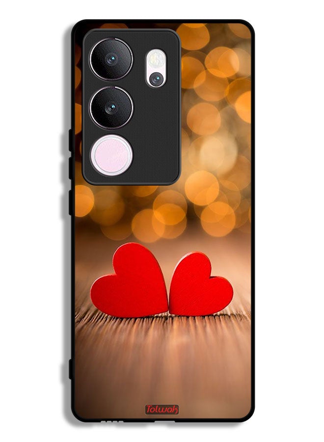 Tolwak vivo V29 Pro Protective Case Cover Two Beautiful Hearts  - Image 1