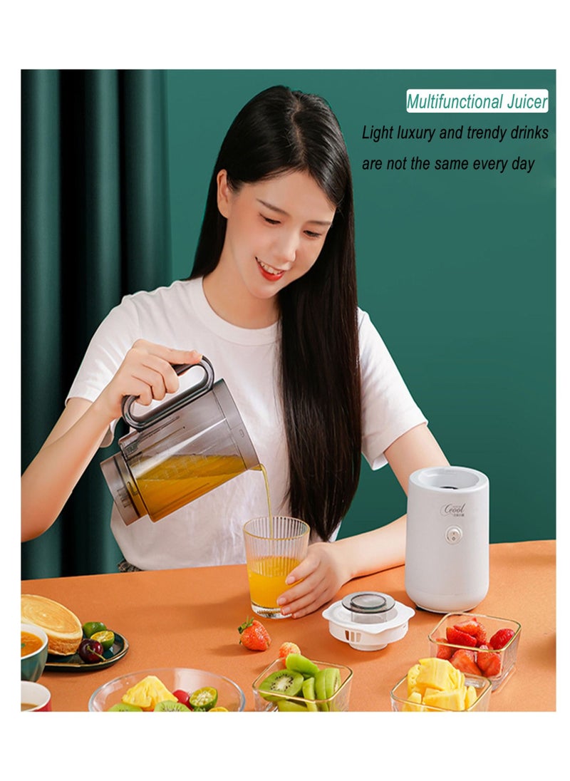 miss ceool - 800ml Electric Juice Maker Blender 300W Multifunctional Food Processor Mixer Grinder Machine for Minced Meat Fruit Baby Food Ice Smoothie Blender - Image 1