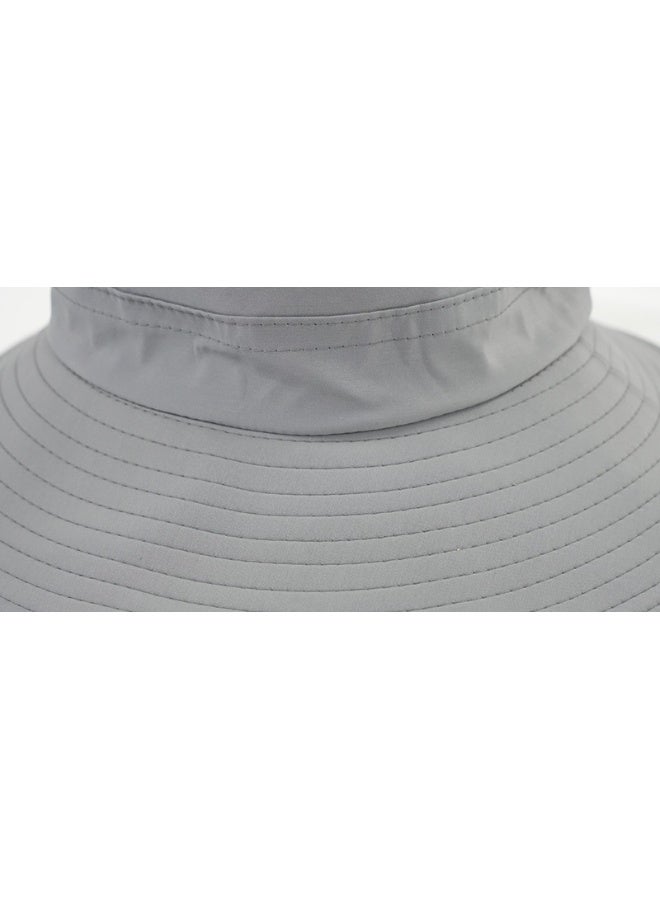 NIBEMINENT Men Women Sun Hat Cowboy Hat with Straw Wide Brim Bucket Breathable Boonie Hats for Fishing, Hiking, Garden, Beach - Image 4