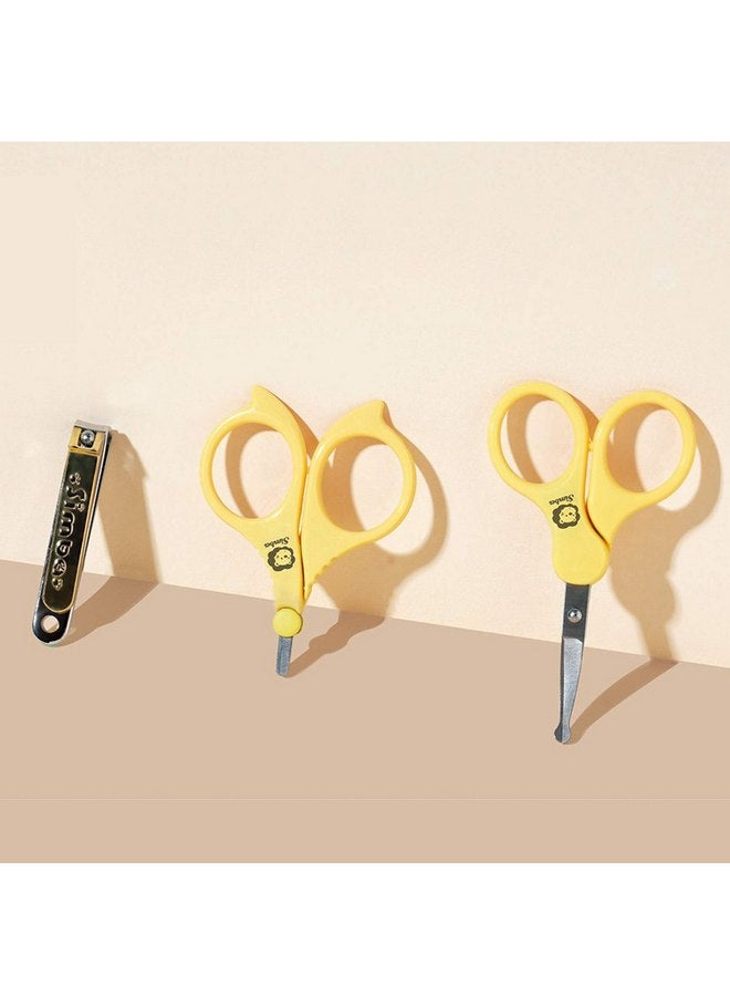 Simba Gold-Plated Carbon Steel Baby Nail Clipper with Built-in Nail File - Image 4