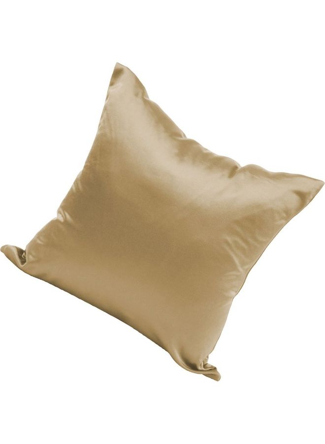 NIBEMINENT Solid Cushion Cover Gold 50x50cm - Image 3