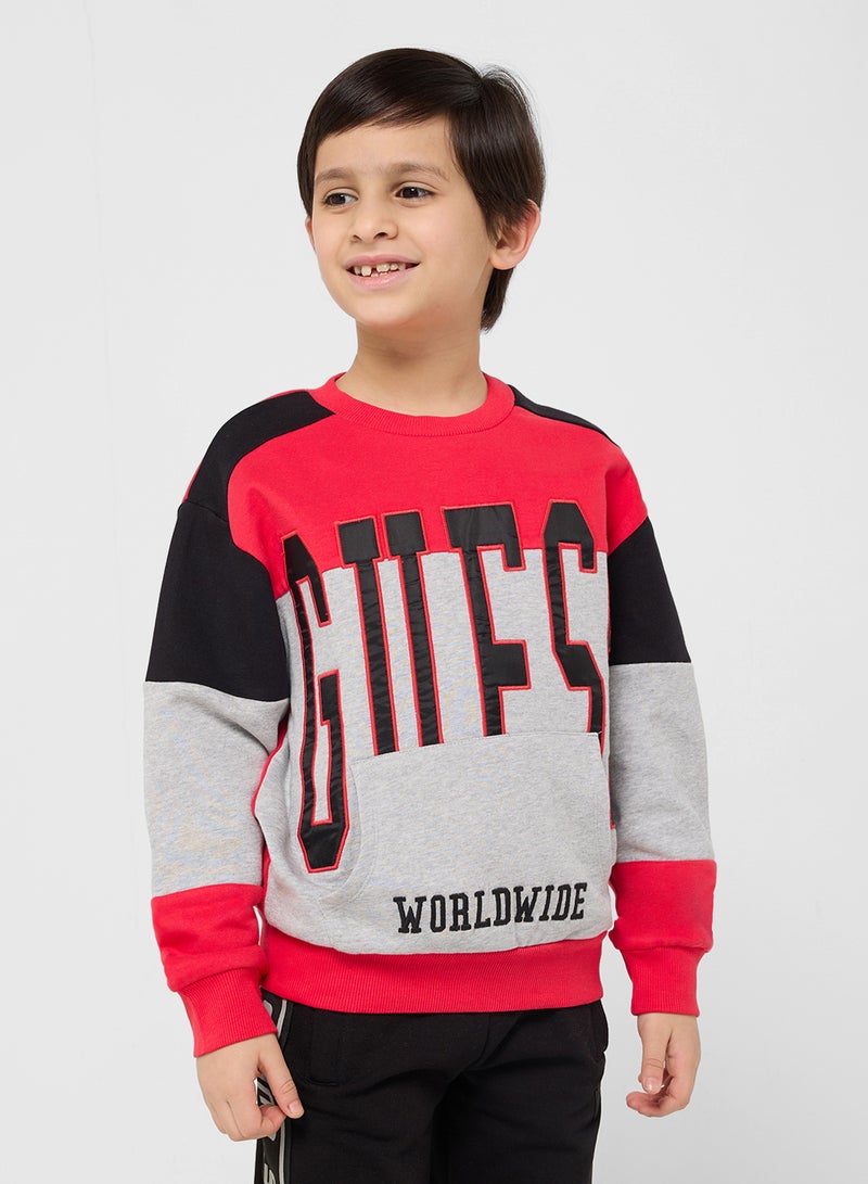 Guessi Kids Logo Detail T-Shirt  - Image 1
