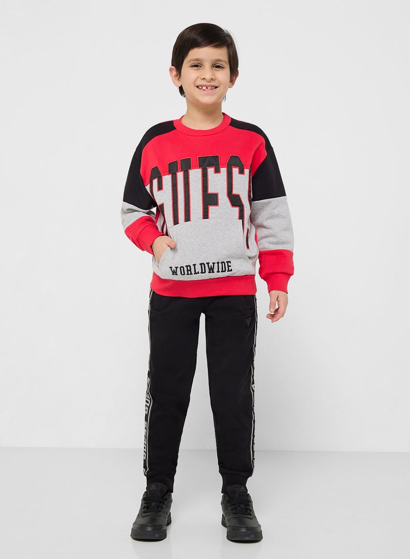 Guessi Kids Logo Detail T-Shirt  - Image 4