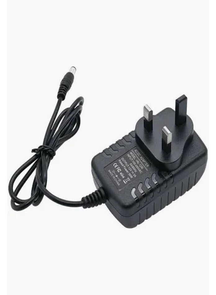 fujistar Universal Power Adapter 12V 2A – Input 110~220V, Compatible with Electronics, CCTV Cameras, LED Lights, Routers, Monitors, and More Cameras, Routers, Monitors & More - Image 1