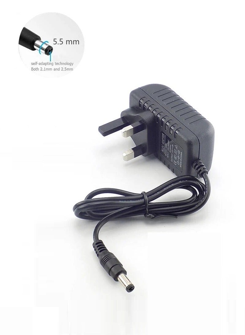 fujistar Universal Power Adapter 12V 2A – Input 110~220V, Compatible with Electronics, CCTV Cameras, LED Lights, Routers, Monitors, and More - Image 4