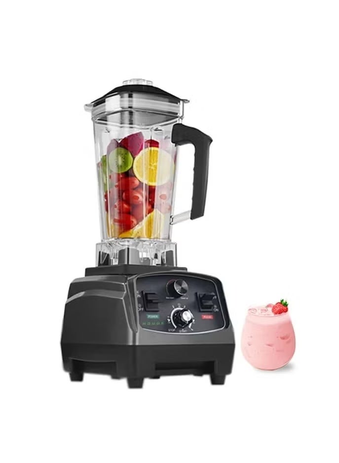 Denx Electric Blender for Fruits, Soups and All Kinds of Food, 2800W High Power Motor, 1.5L Large Jar Capacity, 5 Speed Control, Durable Stainless Steel Blades for Home Kitchen Use - Image 3