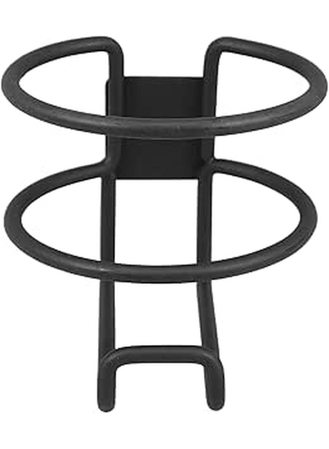 Metal Side Mount Cup Holder For Car Truck Boat Black Iron Water Bottle Mug Beverage Vehicle Door Use - Image 1