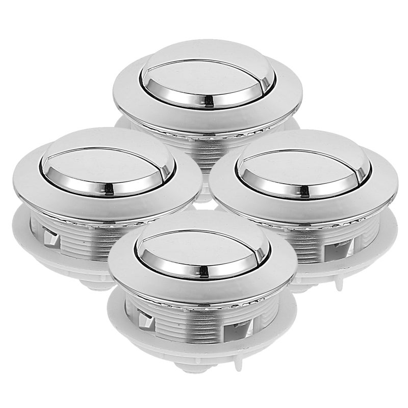 4Pcs Water Toilet Universal Button Replacement for Toilet Convenient Toilet Buttons - Image 3