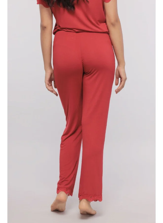NeceSera Romantic Red Lace Pajamas