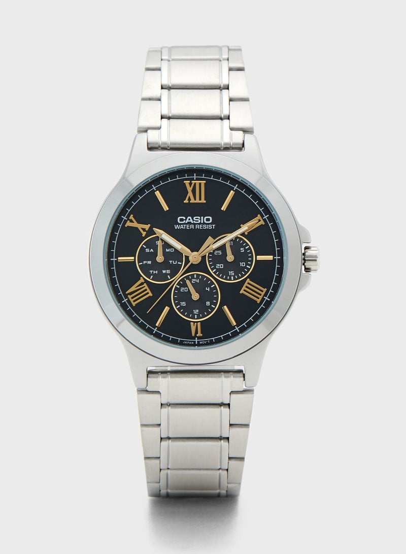 CASIO Classic Steel Strap Analog Watch - Image 1