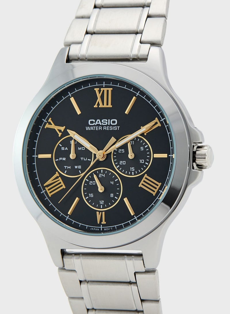 CASIO Classic Steel Strap Analog Watch - Image 2
