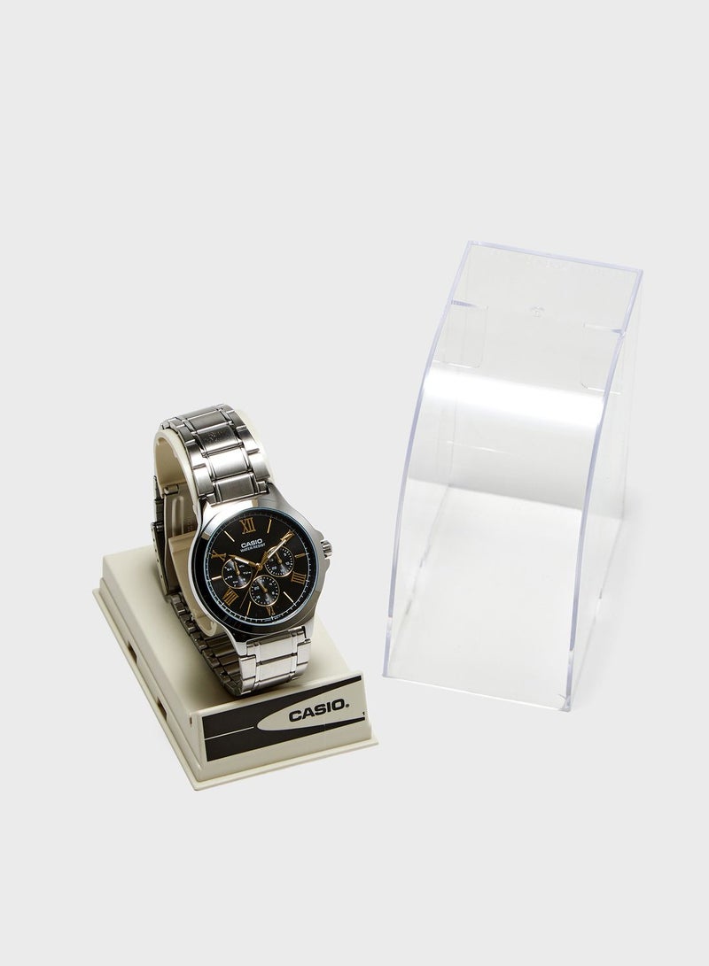 CASIO Classic Steel Strap Analog Watch - Image 4