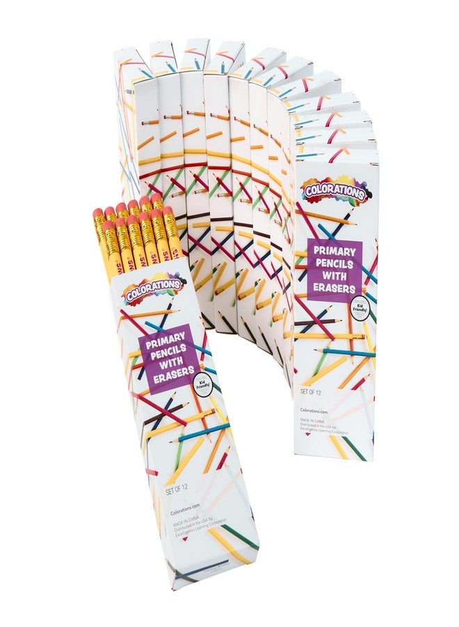 Colorations No.2 Woodcased Graphite Pencils, Set of 144, Ages 3+, PreK+ - Image 1