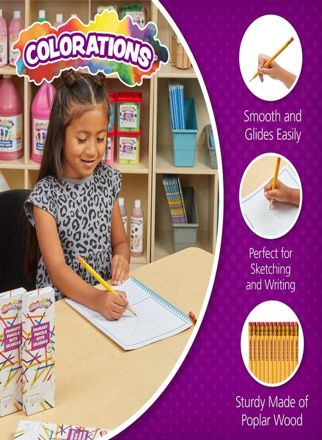 Colorations No.2 Woodcased Graphite Pencils, Set of 144, Ages 3+, PreK+ - Image 3