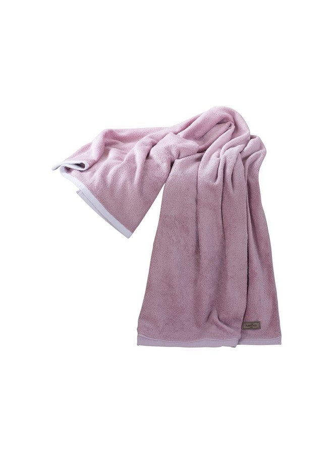 SPREAD SPAIN Bamboo Towels for Bath, Towels for Bath Large Size, Bamboo Bath Towel High Absorbent & Soft, 360 GSM, 1 Piece Bath Towel for Men/Women, 70 cms x 150 cms - Orchid - Image 4