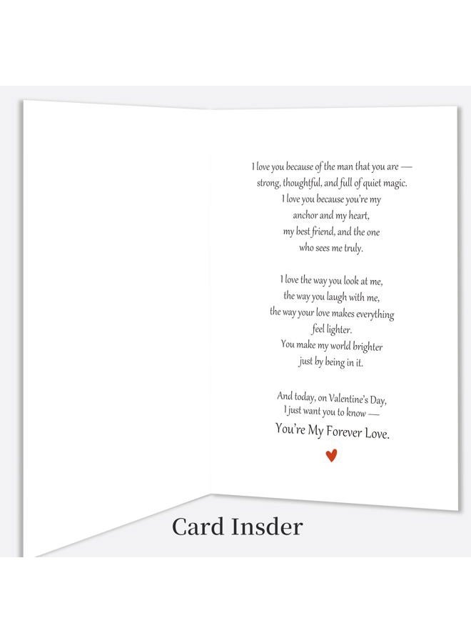 Beixian Husband Valentines Day Card, Romantic Valentines Day Cards Gifts for Husband from Wife, Funny Valentine's Day Gifts for Him - Image 2