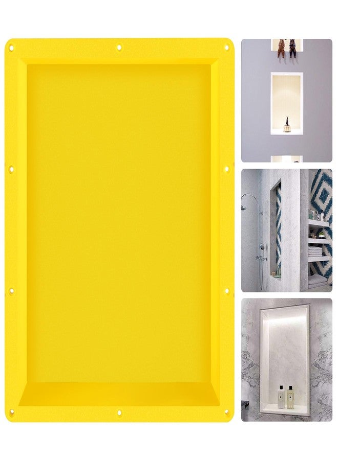 Suteck Shower Niche Ready for Tile 16" x 20", Single Shelf Niches for Shower Bathroom Storage, Wall Recessed Shelf - Image 1