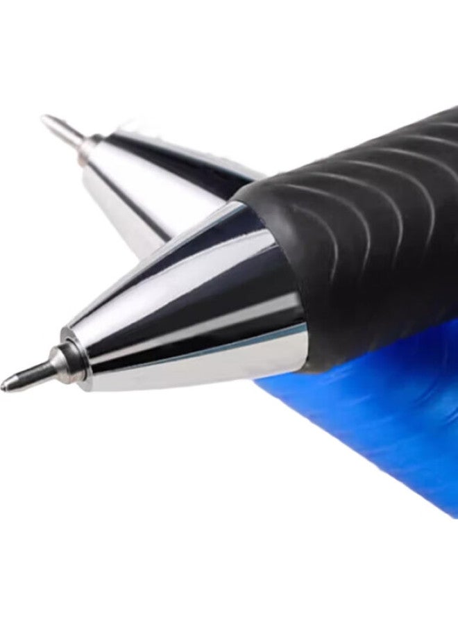 Pentel 0.5Mm Retractable Quick-Drying Gel Pen, Student Exam Signing Pen, Water-Based Pen Bln75 Combo Set, Black Lrn5 Refill, 5-Pack - Image 1