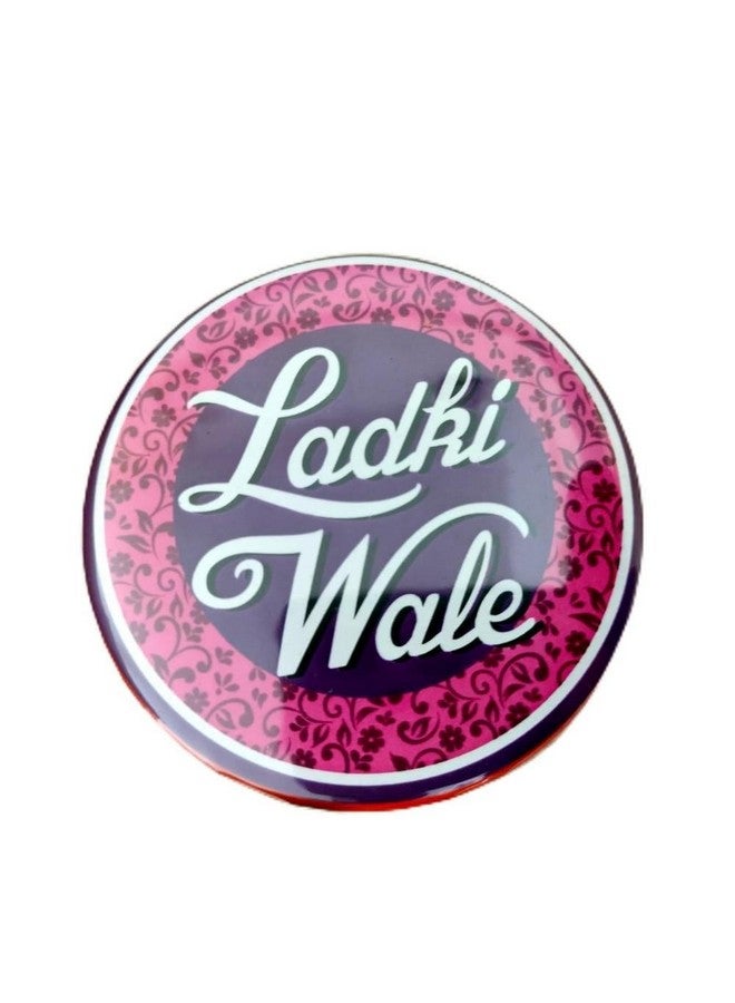 Yey Wedding Collection Ladkiwale Badges (Pack of 12 pcs, Round Pin Badges, 58mm) - Image 1