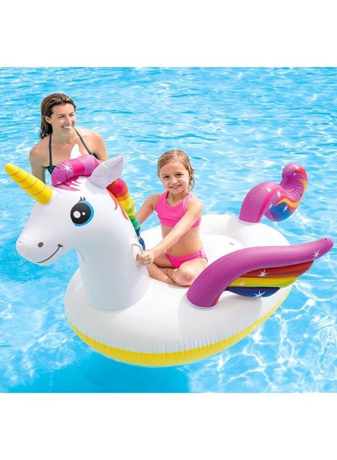 INTEX Unicorn Inflatable Ride-On Pool Float 79x38x55inch - Image 4