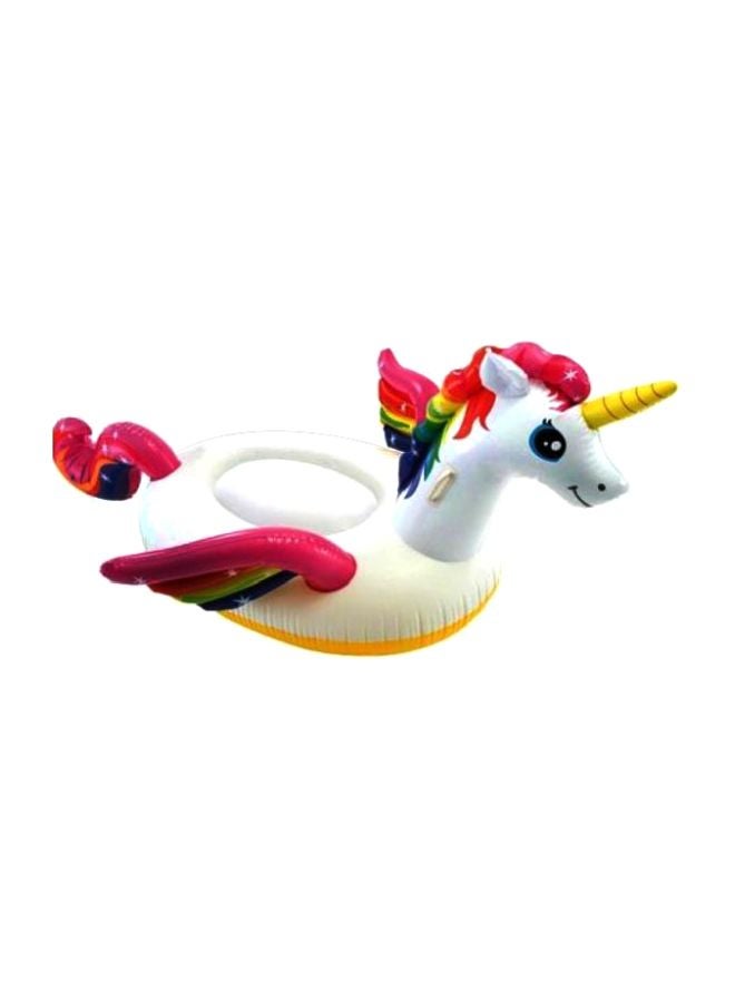INTEX Unicorn Inflatable Ride-On Pool Float 79x38x55inch - Image 1