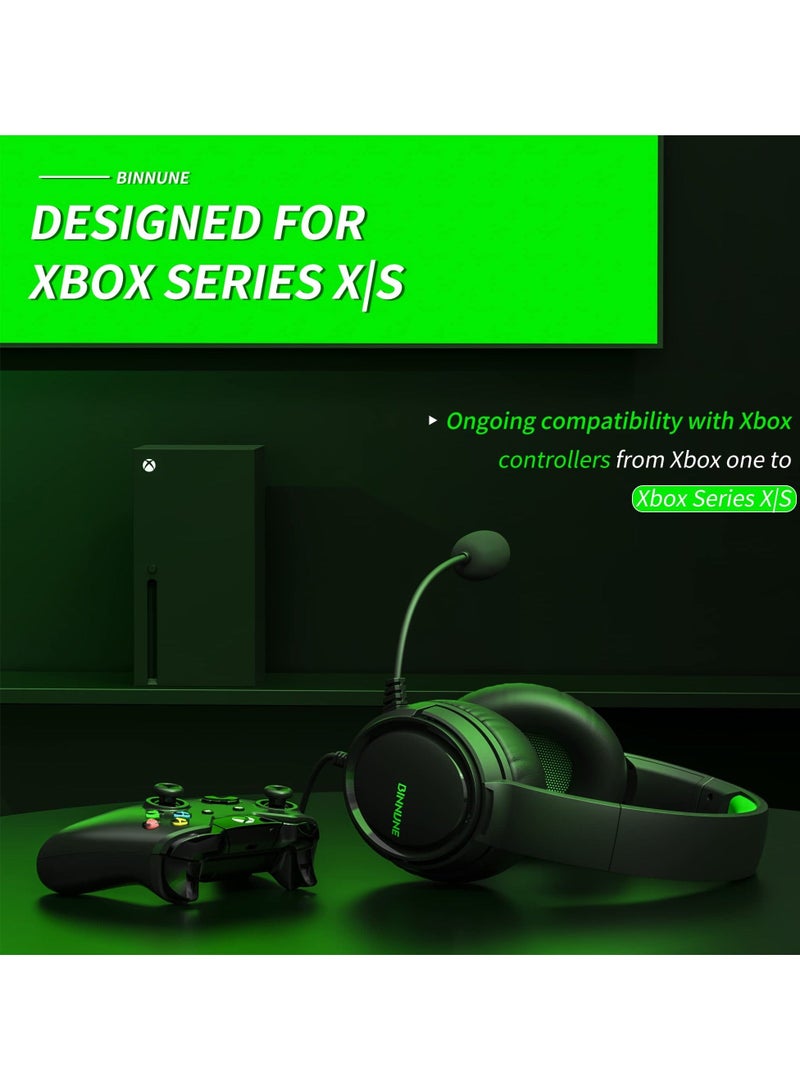 بنيون سماعة ألعاب سلكية BG02 مزودة بميكروفون لجهاز PS4 PS5 Xbox Series S|X PC Xbox One Switch - Image 2