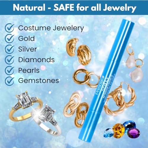 Prestige & Fancy Jewelry Cleaner Pen for Rings, Diamonds and Other Jewelry, Portable Travel Size Cleaner Stick, Sparkle Your Diamonds and Precious Stones, Quick Sparkle Diamond Ring Cleaner Pen, 2 ml - Image 3