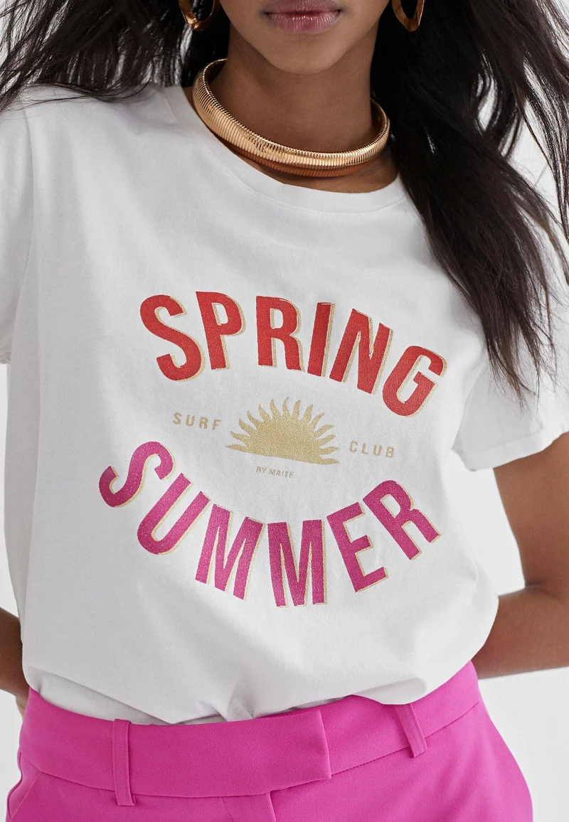 Lola Casademunt Basic Summer T-shirt