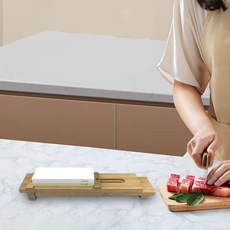 DimyFew Sink Mounted Whetstone Holder for Sharpening Stones - Image 2