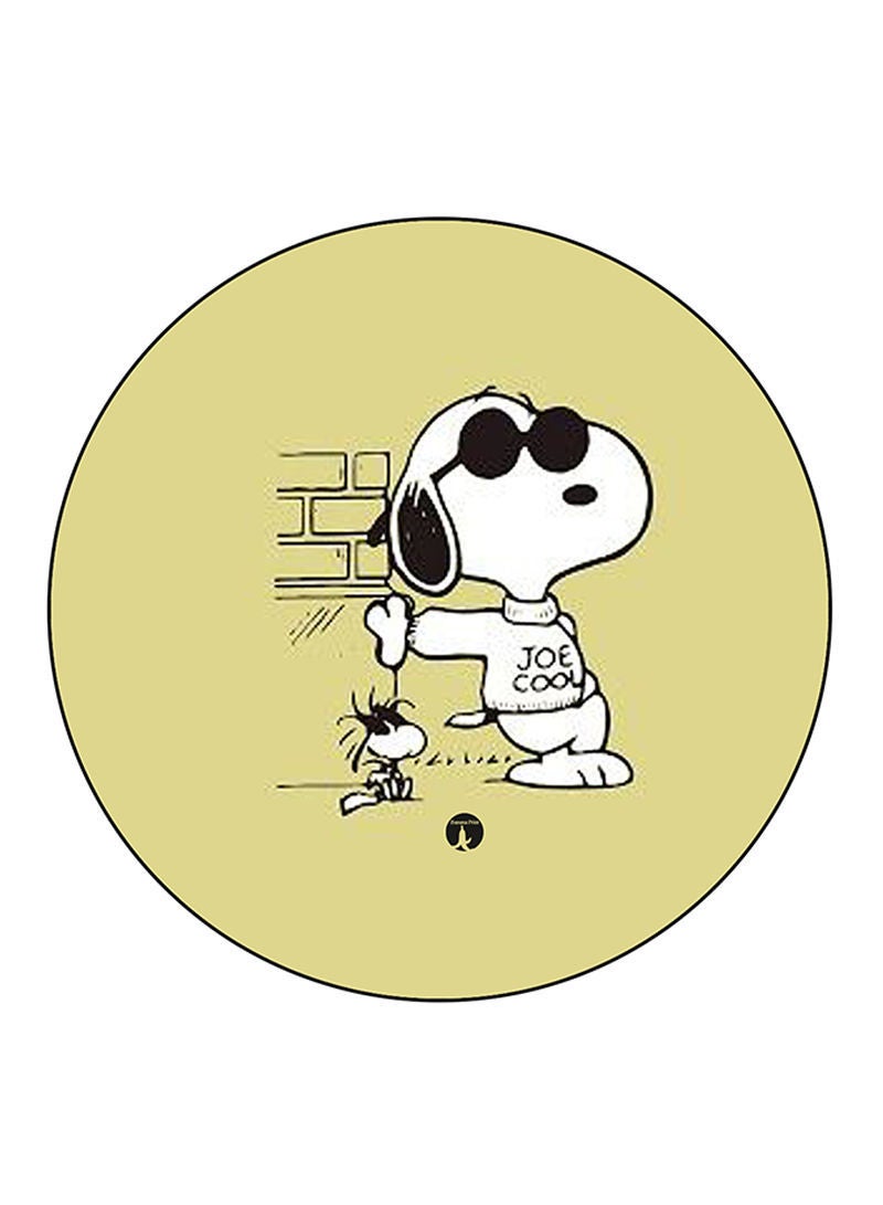 Snoopy Printed Mouse Pad  Multicolour