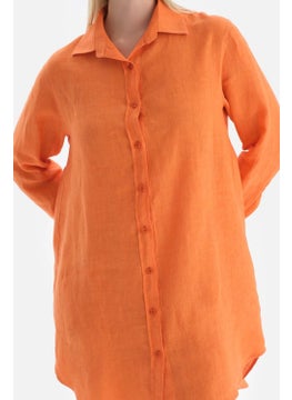 Orange Linen Shirt - pzsku/ZB5AA38908A748418DAAEZ/45/_/1731226648/8f32a6b9-ead1-4337-aacc-962211ce3ec9