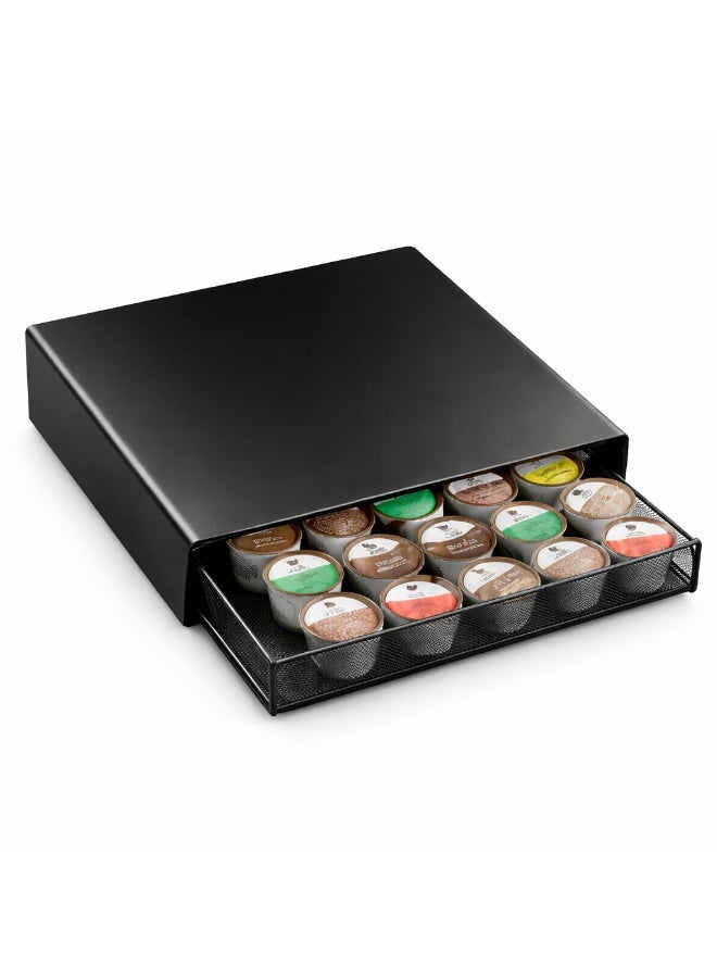 Metal Coffee Capsule Drawer – Holds 36 Capsules - Image 1