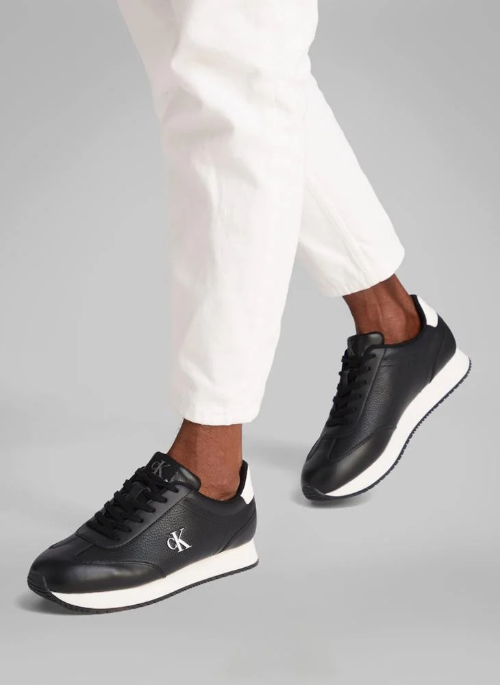 Calvin Klein Jeans LACE UP RUNNER TRAINERS
