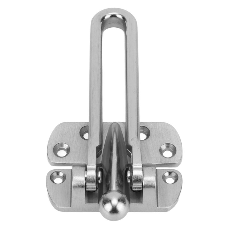4 Pcs Swing Bar Lock Zinc Alloy Extra Thick Arm Shock Resistant 3 Position Adjustable Door Lock Security Guard for Hotel - Image 4