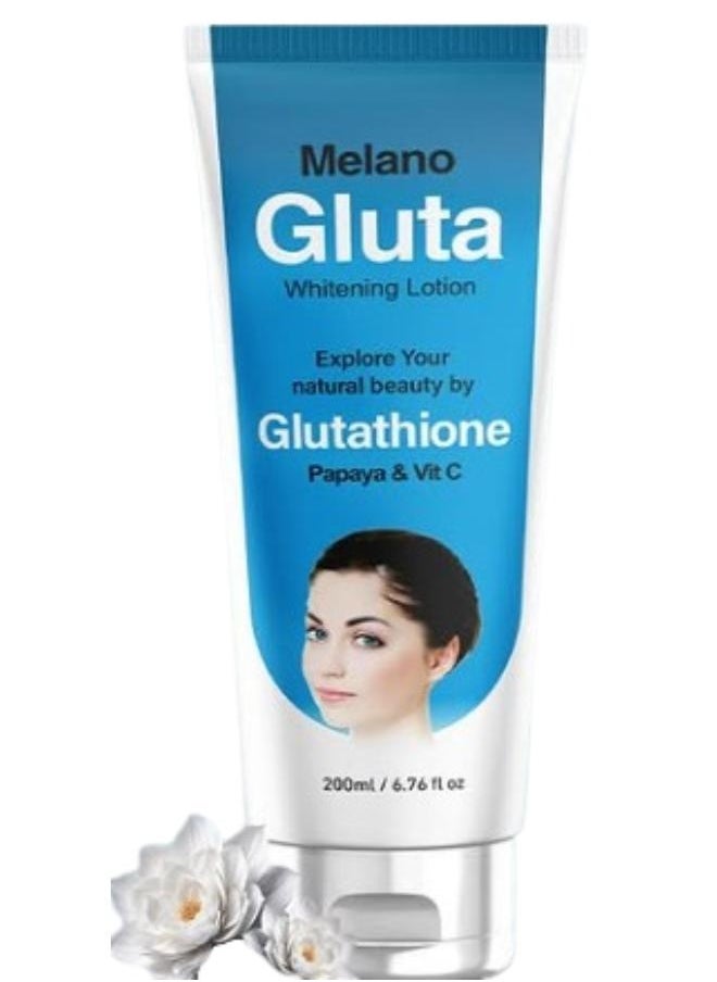 Melano Pharma - Gluta Whitening Lotion with papaya and Vitamin C 200 ml. - Image 1
