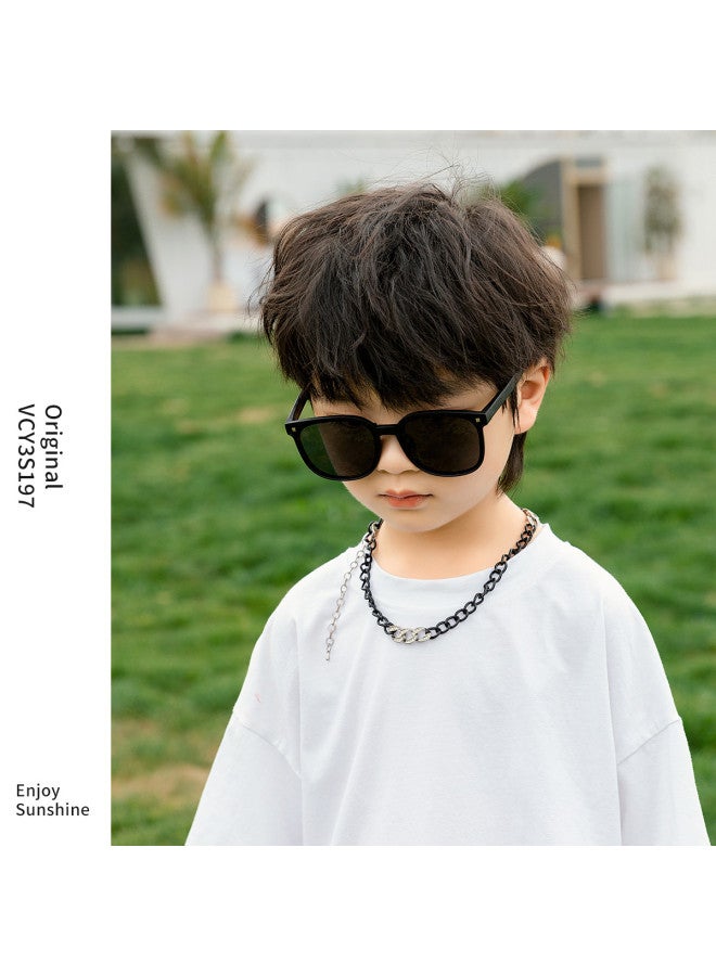 VVC نظارات شمسية قابلة للطي للأطفال مع حماية من الأشعة فوق البنفسجية - نظارات شمسية صيفية للأولاد والبنات - Image 3