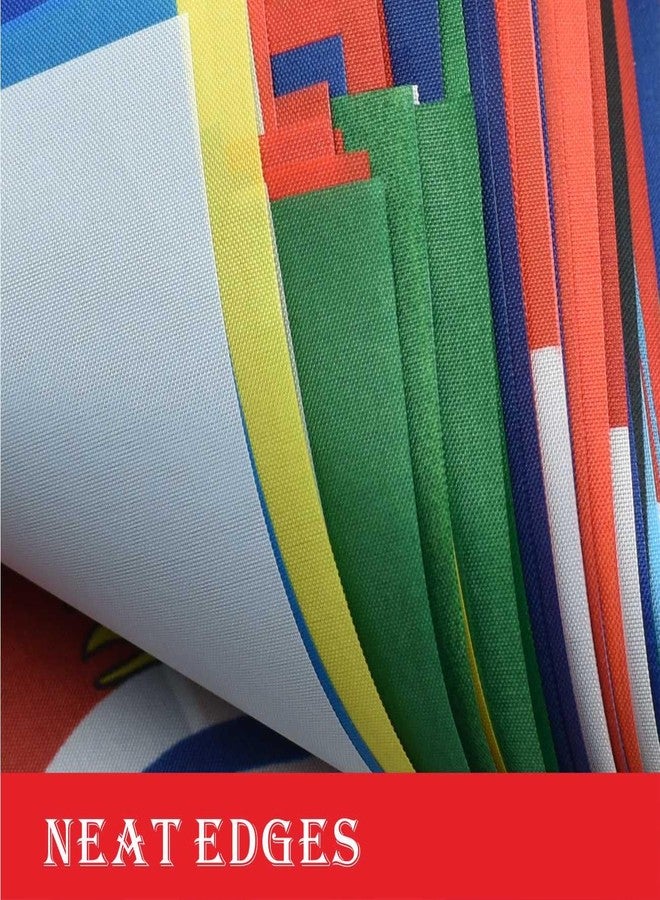 Ckexin 226 Countries International World String Flags Banner Set Small Mini All Countries National Bunting Flags Decorations for Classroom,Olympic,Bar,Sports Clubs,School Festivals Celebrations - Image 3