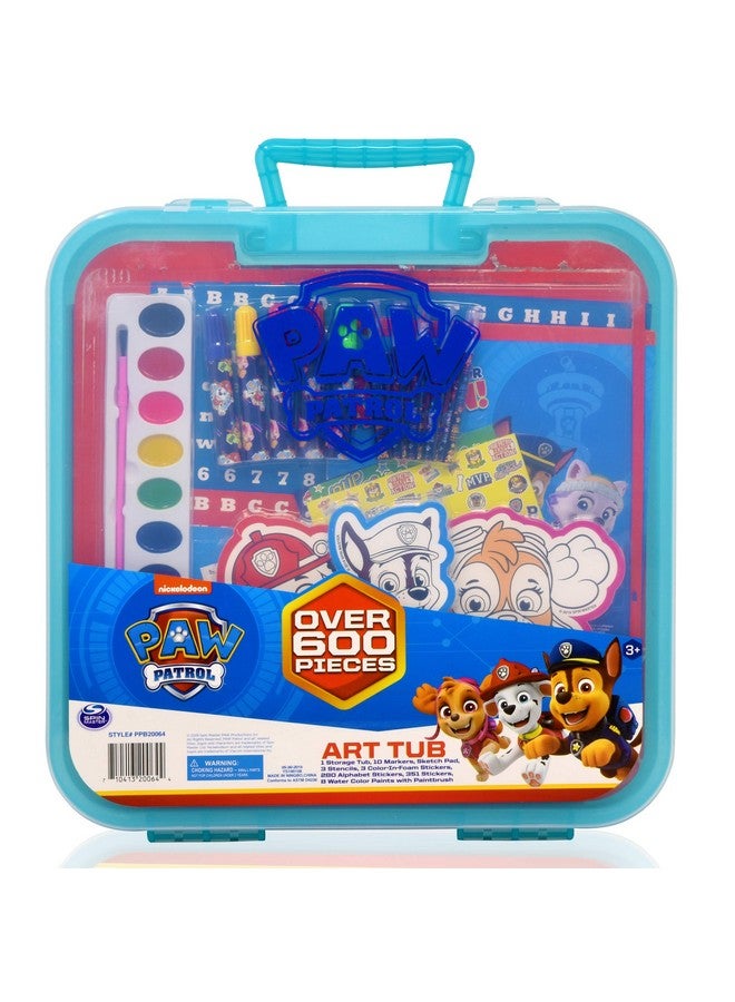 PAW Patrol Coloring and Activity Book Set, Color Mess Free Craft Art Kit for Kids, Includes Drawing Pad, Markers, Stickers - Image 2