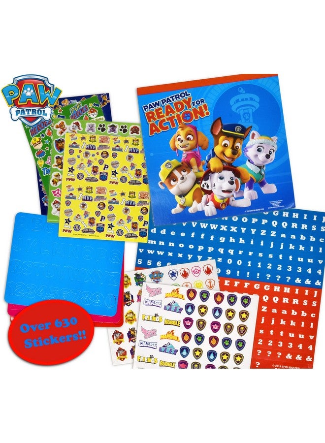 PAW Patrol Coloring and Activity Book Set, Color Mess Free Craft Art Kit for Kids, Includes Drawing Pad, Markers, Stickers - Image 5