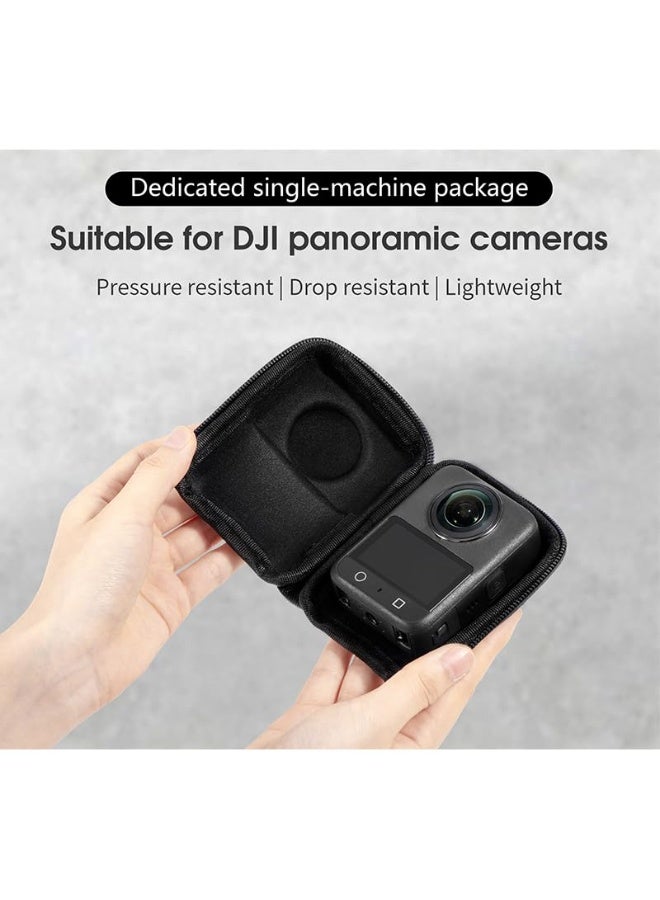 STARTRC Mini Storage Bag for DJI OSMO 360 Camera, Carrying Case with Wrist Strap & Carabiner, Half-open Design, Can be Connected to Tripod Selfie Stick - Image 2