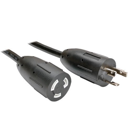 TRIPP LITE P046-006-LL 6' Heavy Duty Power Extension Cord Adapter 20A, 12AWG, 6',Black - Image 2