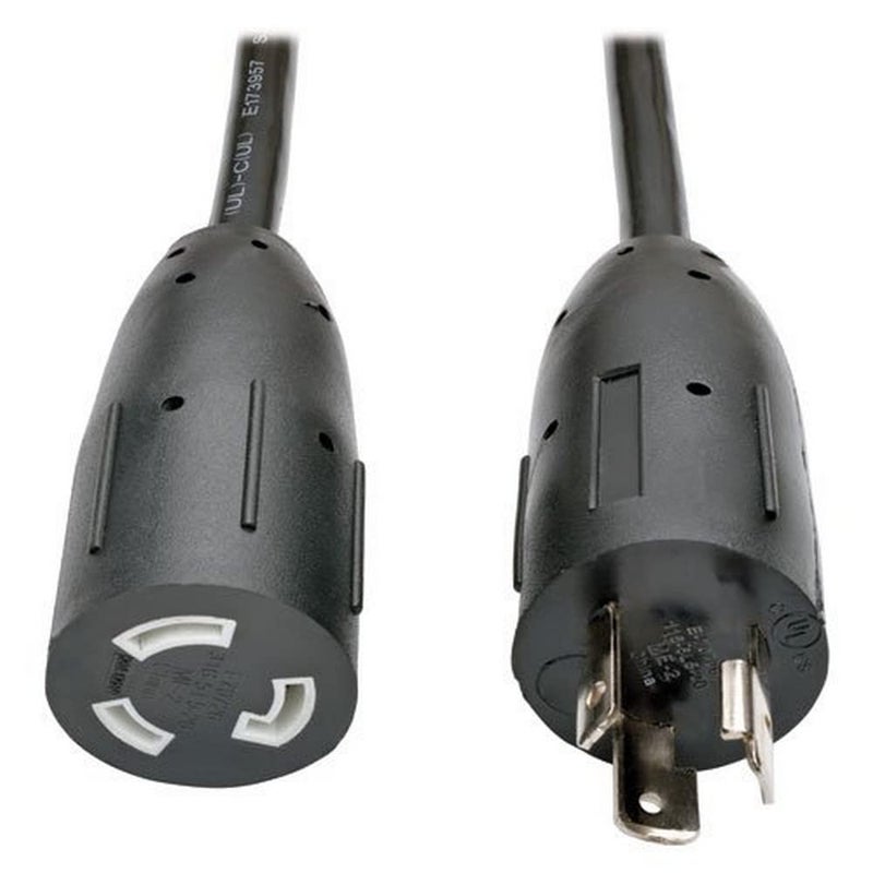 TRIPP LITE P046-006-LL 6' Heavy Duty Power Extension Cord Adapter 20A, 12AWG, 6',Black - Image 4