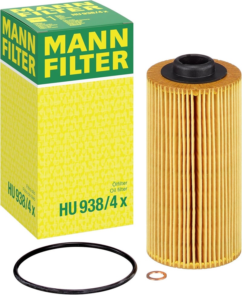 MANN FILTER MANN-FILTER Oil Filter Element HU 938/4X - Image 1